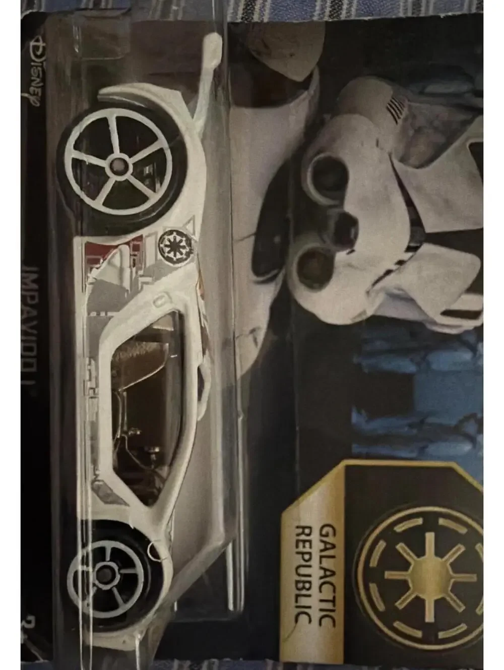 Hot Wheels Star Wars Galactic Republic Imparatori Die-Cast Car Collectible